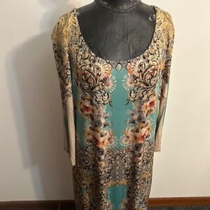 Fresh of LA Women Floral print dress, size 2X